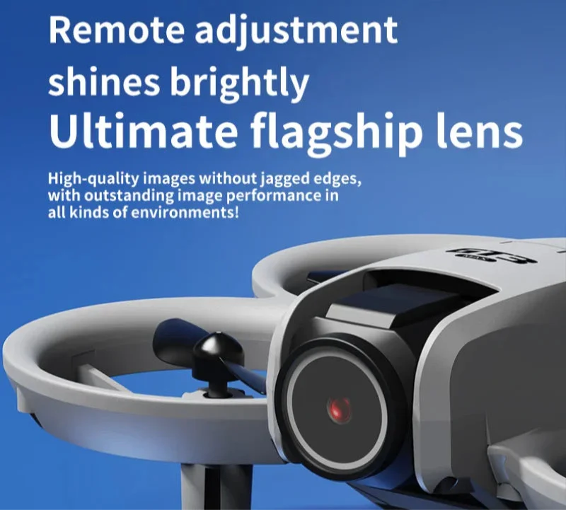 AeroPro i 8K UHD Professional Drone 5G GPS Foldable RC 18000M | Drone | Brushless Drone with Obstacle Avoidance & Remote Control