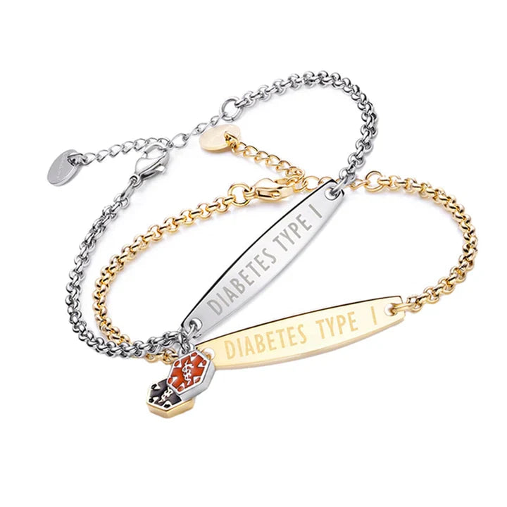 LifeKey Customizable Safety Bracelet | Medical ID jewelry for secure and stylish protection