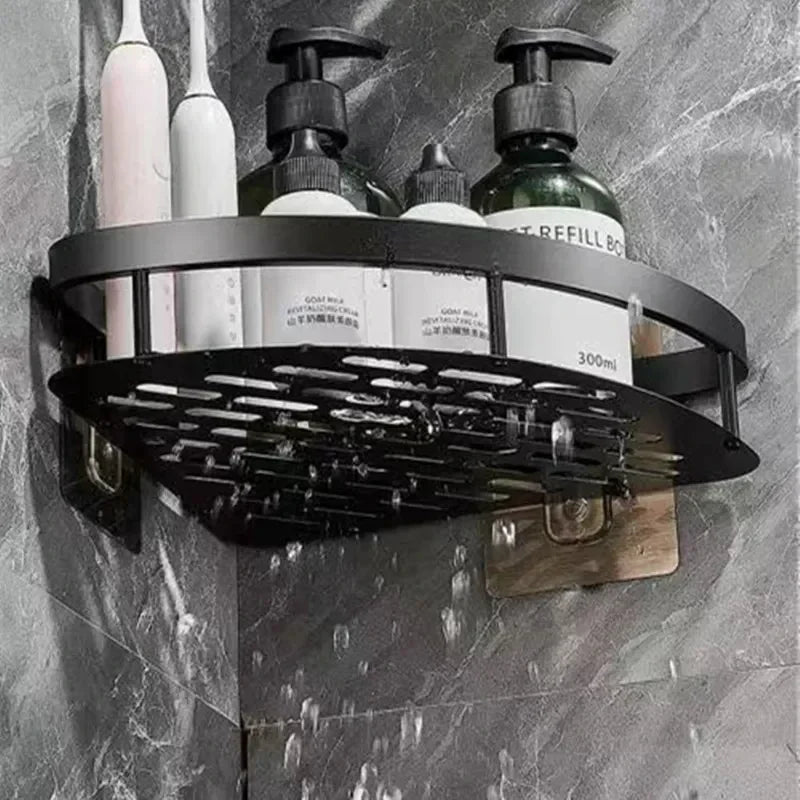 Aluminium Wall Shelf for Bathroom Corners - Cornerix