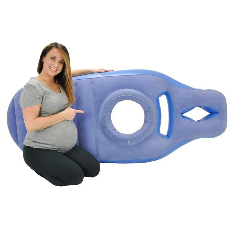 Inflatable Pregnancy Pillow and Yoga Mat – Ideal for Comfortable Nights and Support