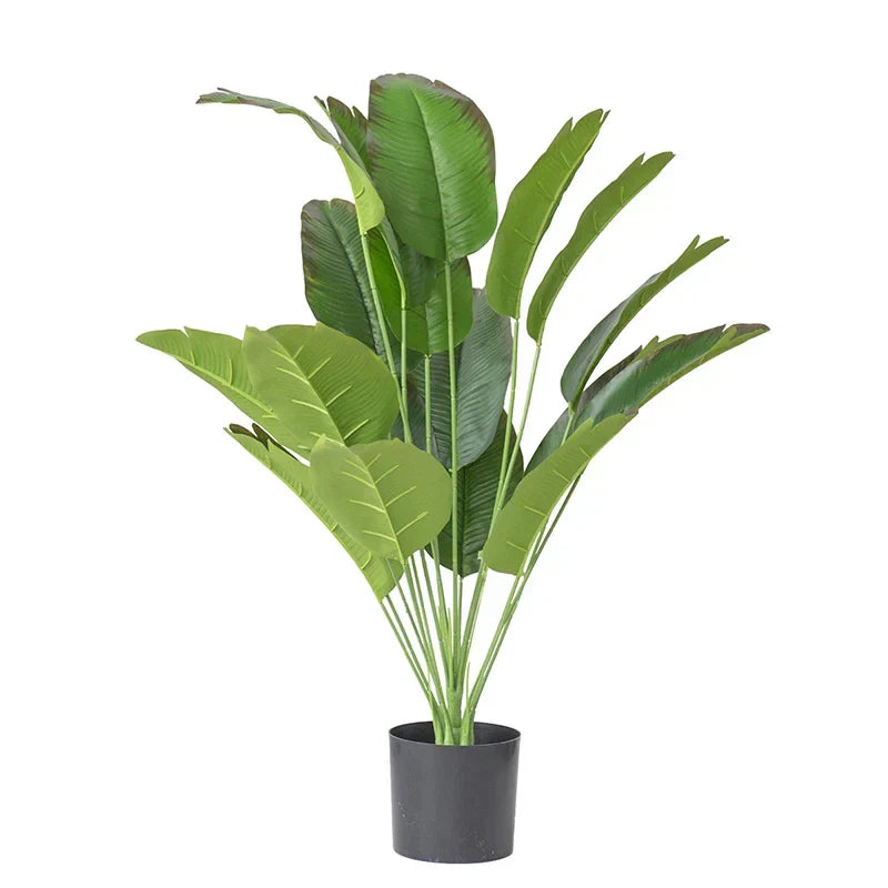 Artificial Plants Large Tropical Palm Tree Faux Banana Plants