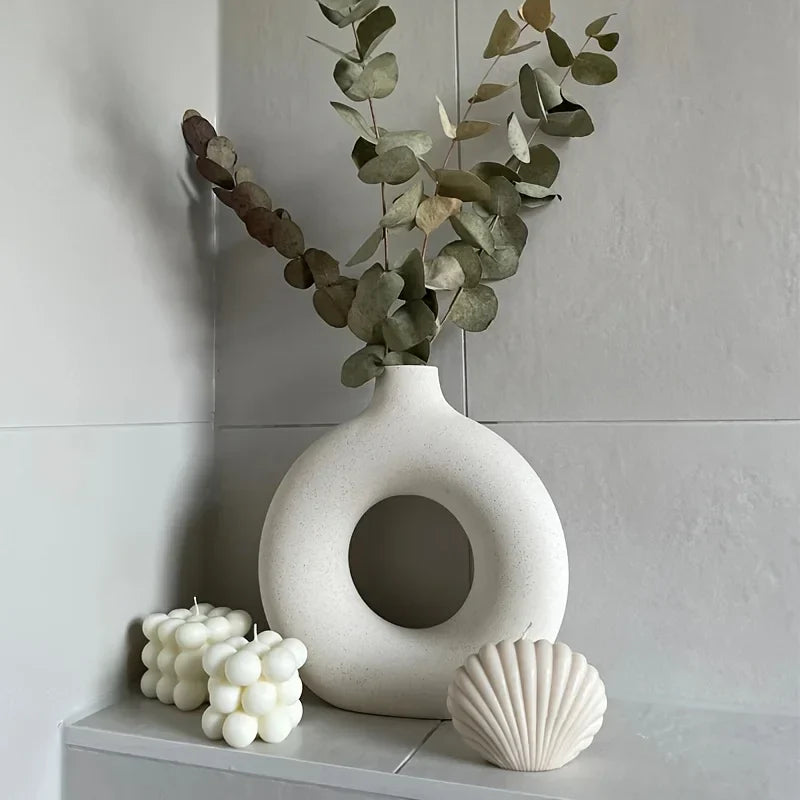 Organic Vase Set - Rustic and Modern