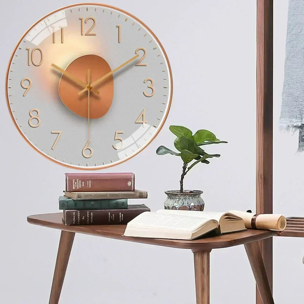 QuietTime - Digital Wall Clock in Classic Style