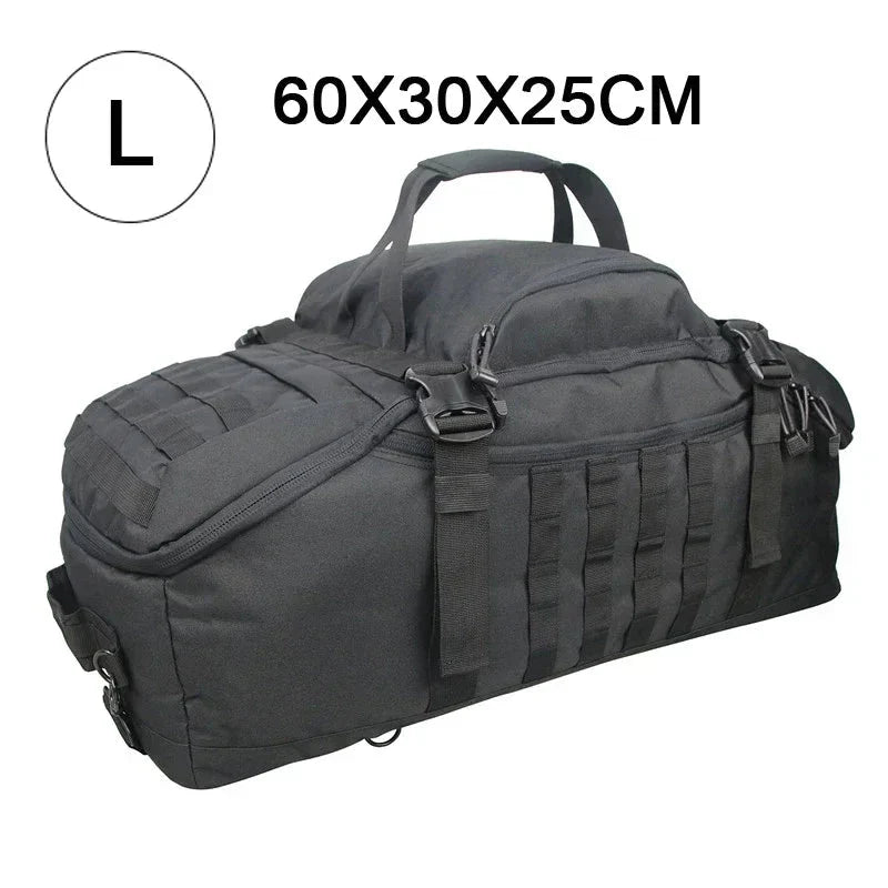Large Tactical Travel Bag and Rucksack - TrailTrek Duffle