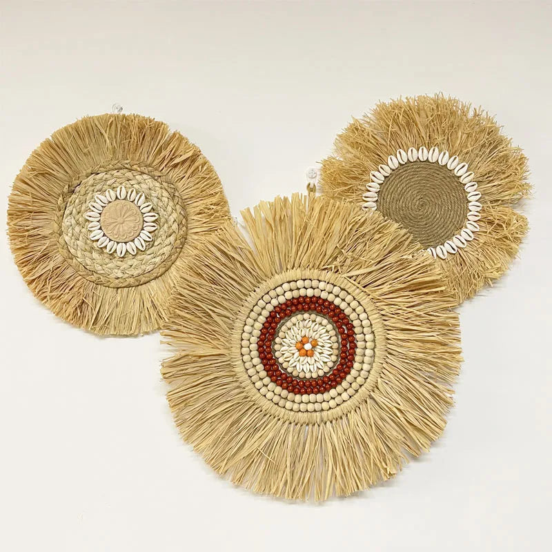 Boho Wall Decoration Raffia – Authentic and Atmospheric