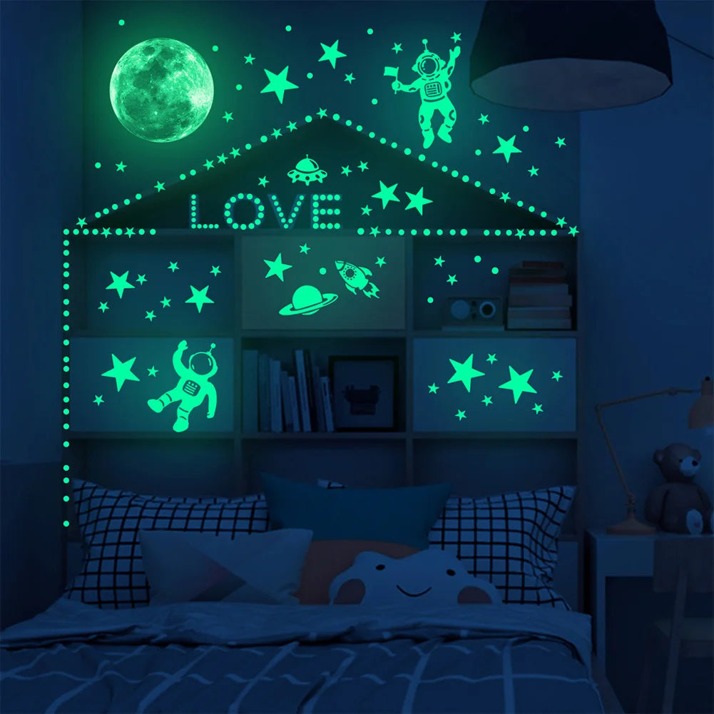 Starry Sky Decoration - Glow-in-the-Dark Wall Decor