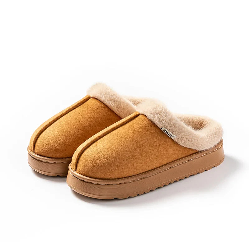 Ladies Fluffy Slippers Winter Warm | Slippers | Non-slip Indoor Slippers for Ladies & Men