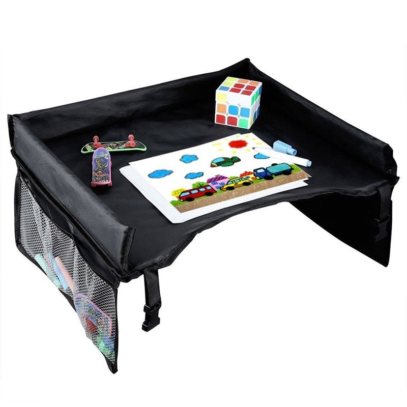 Children's Car Play Tray with Side Pockets – TripTab Travel Organiser