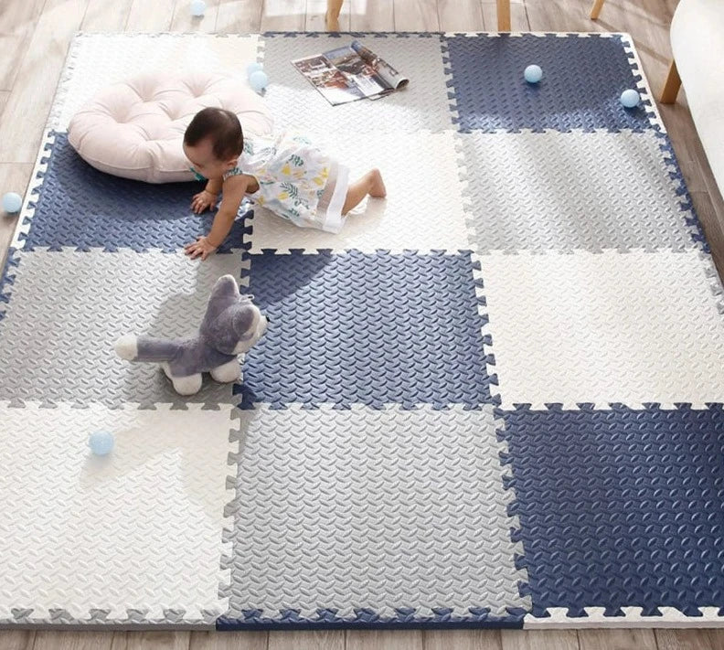 BabyGuard Soft Play Mat – 12-Piece Set for Safe Playtime