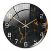 Stylish Wall Clock with Marble Effect – MarbleTime