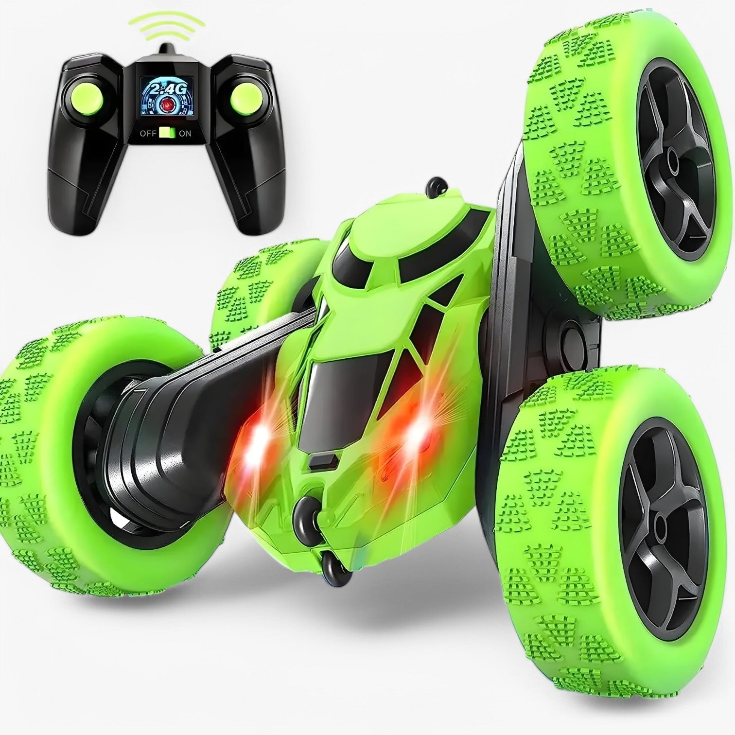 RC Stunt Vehicle with Flip Function & Off-Road Capability – FlipRacer X