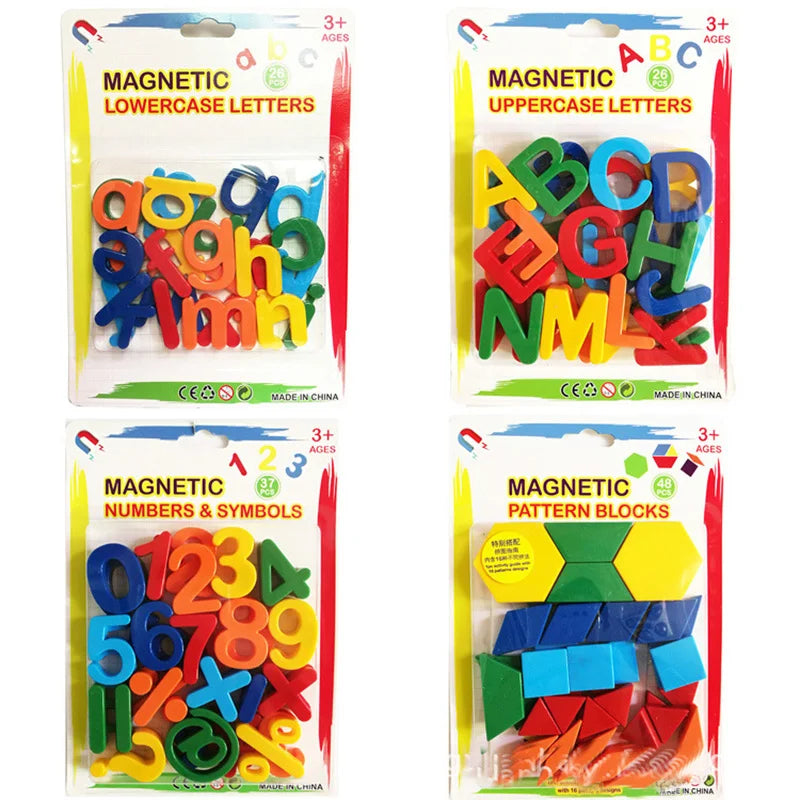 Educational Magnetic Game – Learn and Play with Colourful Letters and Numbers