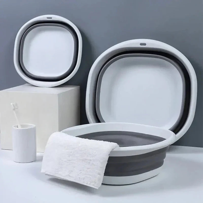 FlexSink Compact Wash Basin | Portable and Foldable Basin for Vegetables, Dishes, and Foot Soaking