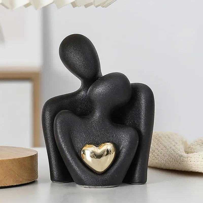 Heartwarming Embrace Figurine – Love and Connection
