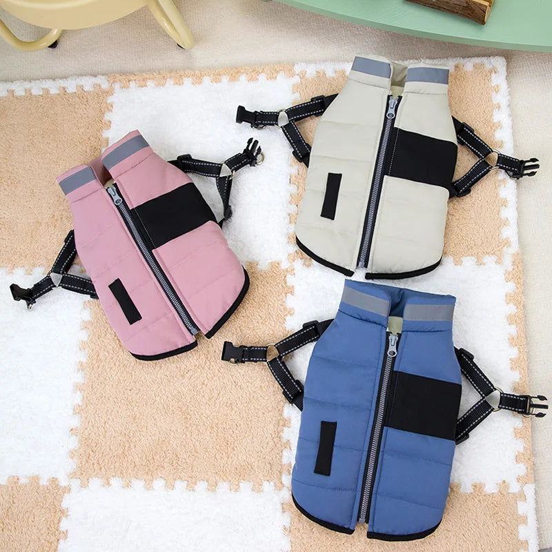 LuxePaws Dog Outfit - Windproof Jacket for Small and Medium Dogs