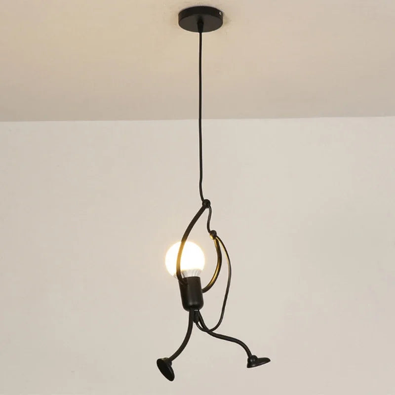 FunkyLight - Creative Pendant Lamp in the Shape of a Playful Figure