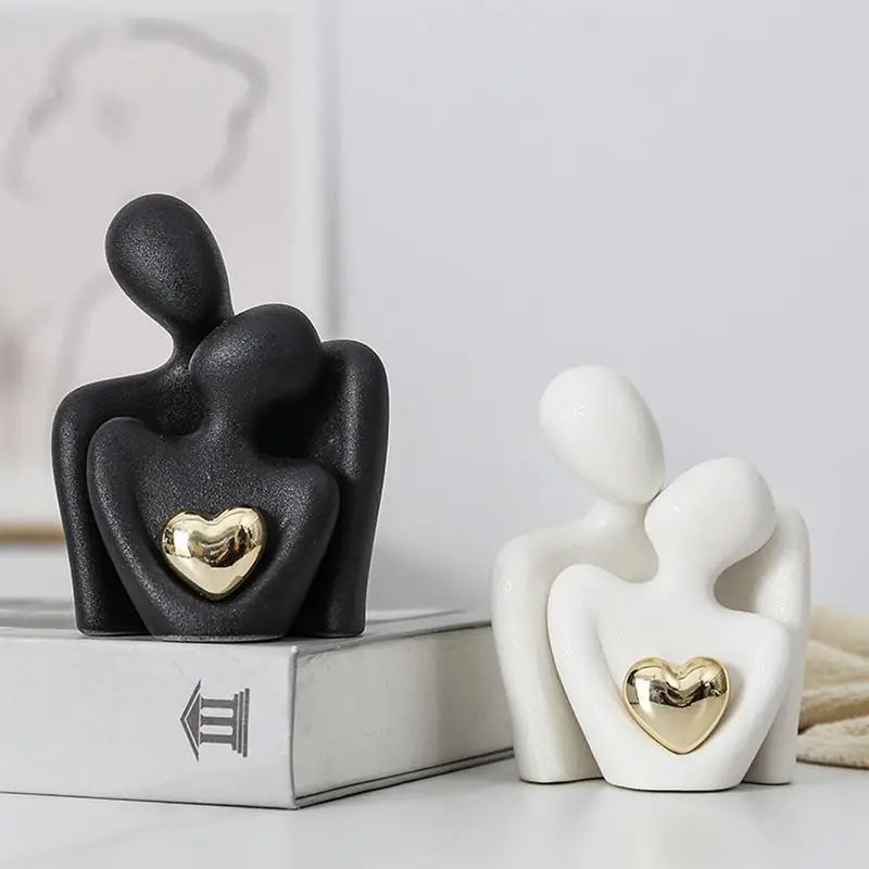 Heartwarming Embrace Figurine – Love and Connection