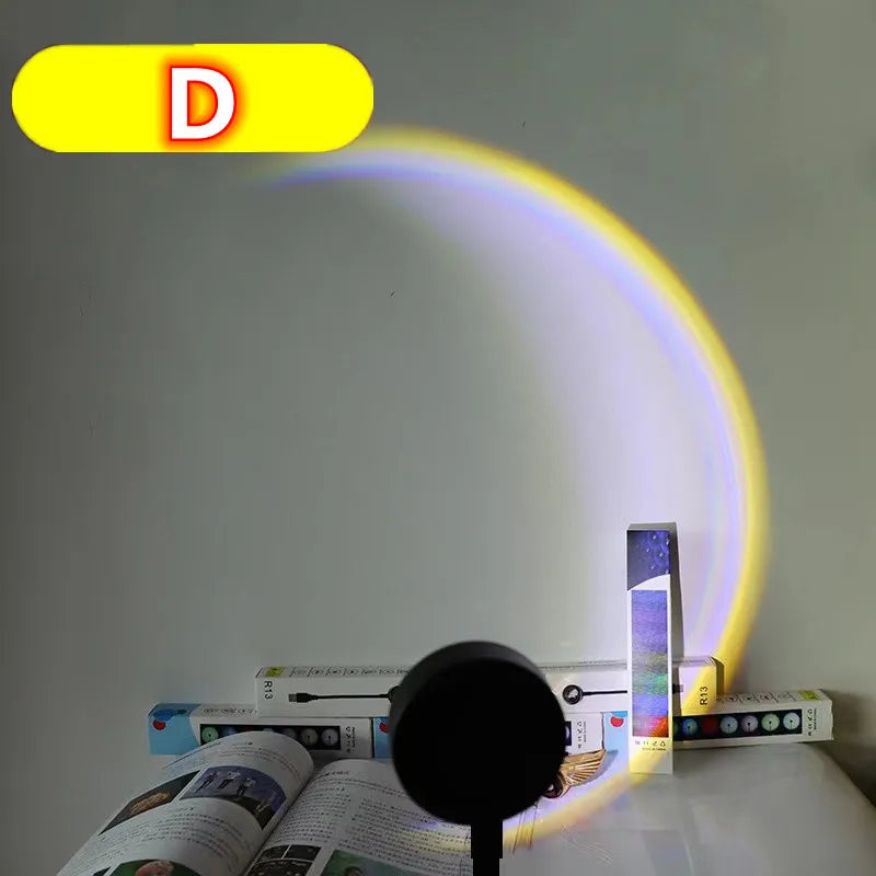 Colourful LED Night Light - Atmospheric Lighting for Home