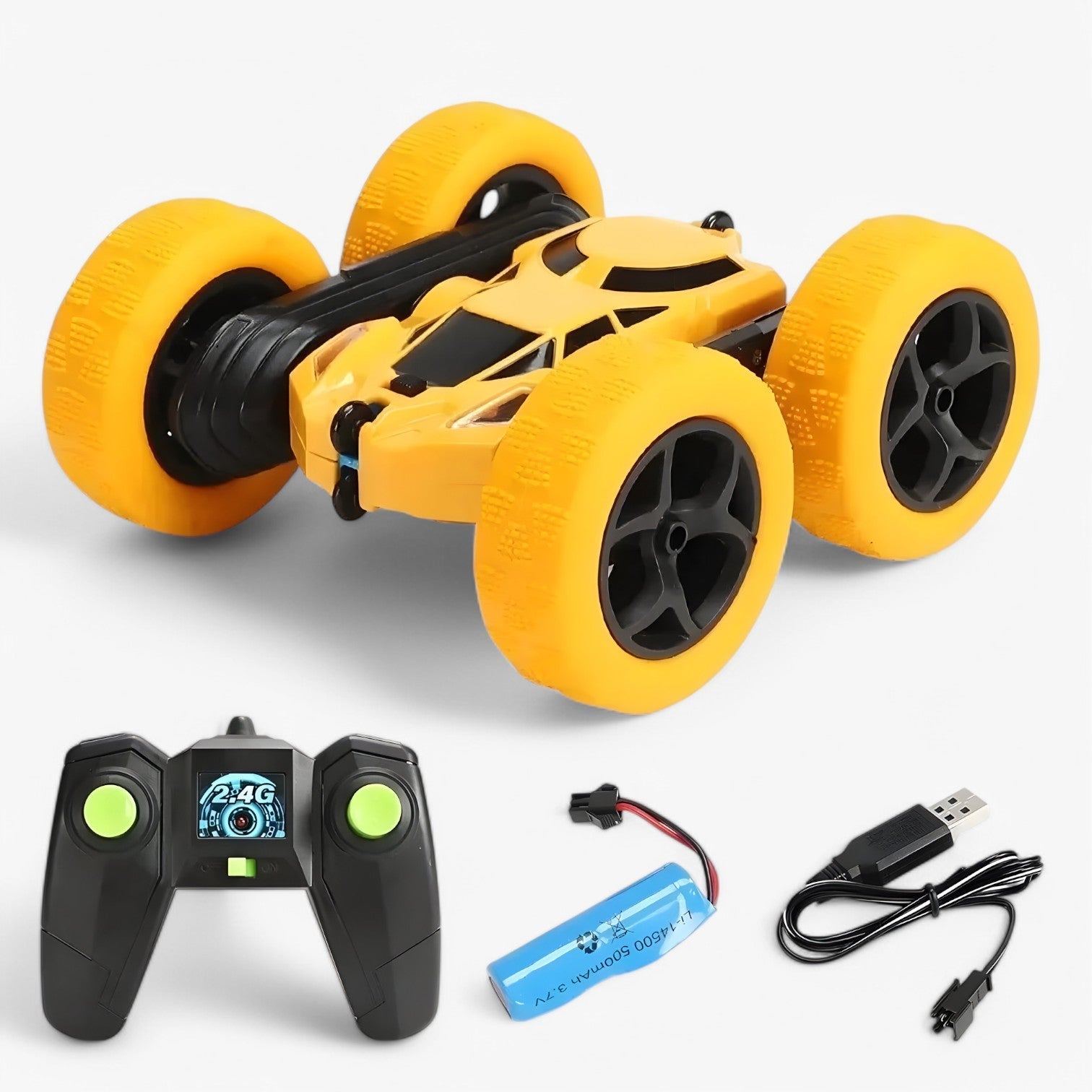 RC Stunt Vehicle with Flip Function & Off-Road Capability – FlipRacer X