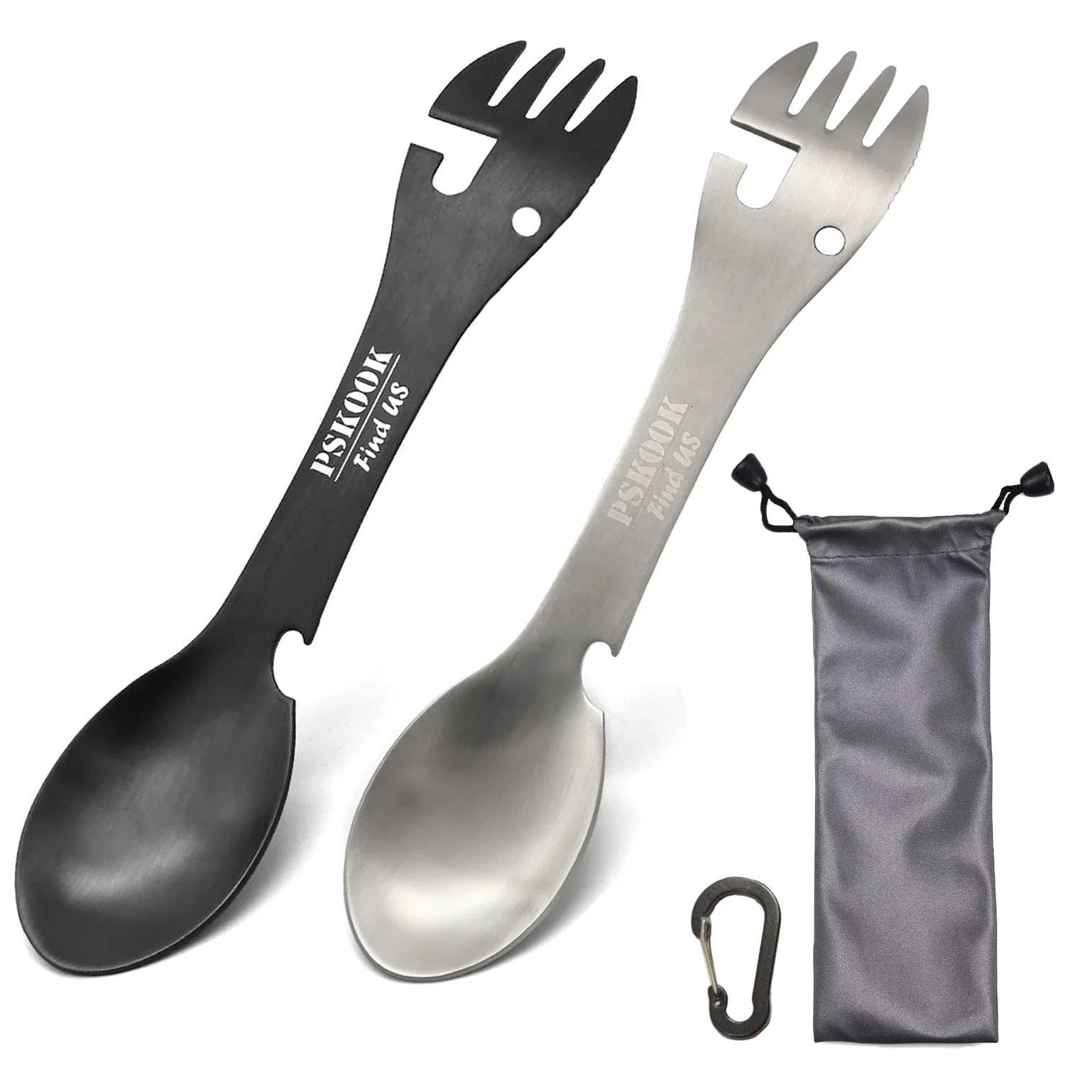 5-in-1 Survival Set – Cutlery, Bottle Opener and More for Adventurers