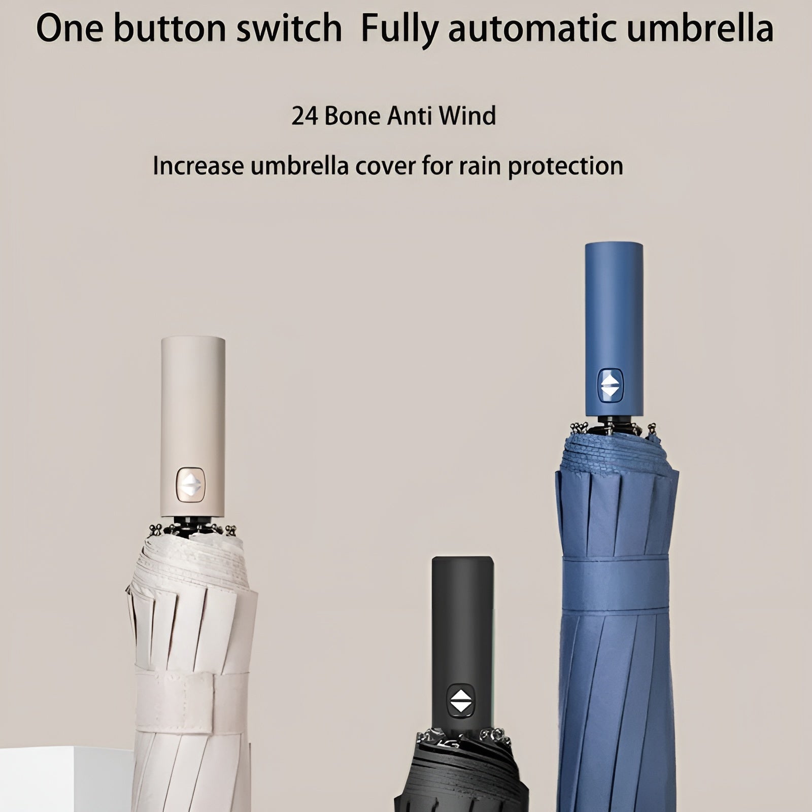 Sustainable Umbrella with UV Protection – StormShield