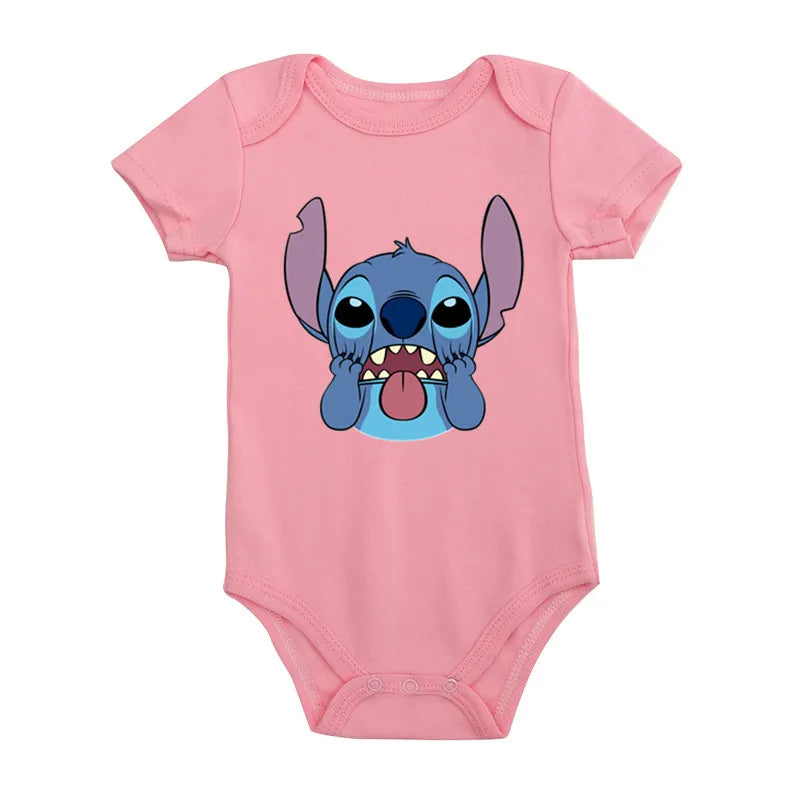 Stitch Baby Bodysuit - Cute and Comfortable for Boys and Girls