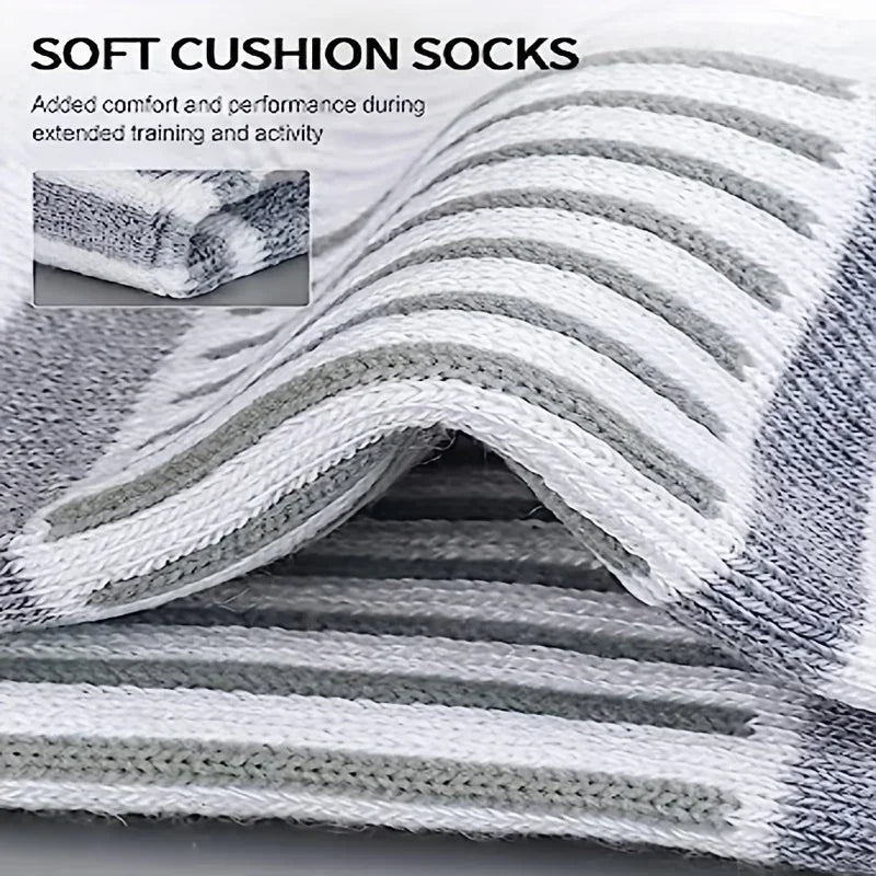 6 Pairs of Breathable Sports Socks - ActiveRun