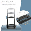 3-Piece Blue ABS Hard Shell Luggage Set – Belgrado