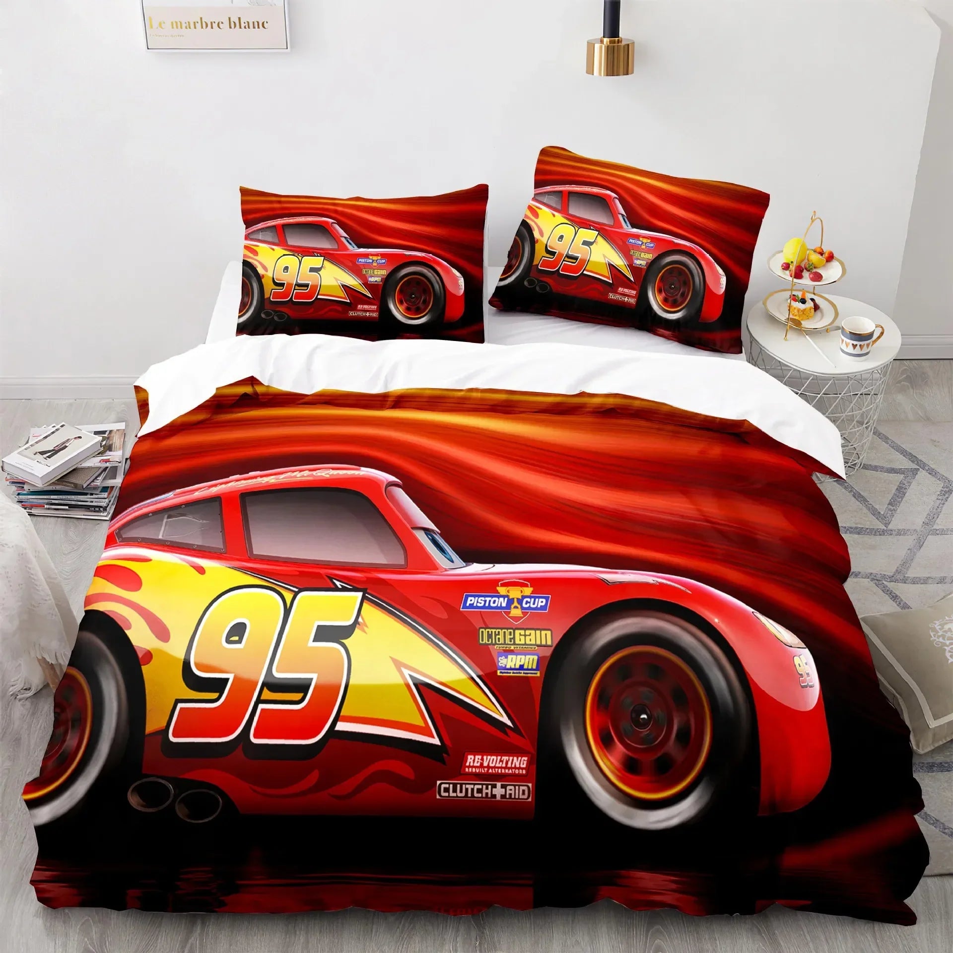 Cars Lightning McQueen Bedding Set – Fun and Comfortable Set for Children