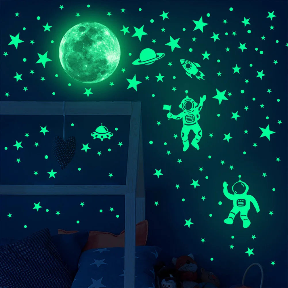 Starry Sky Decoration - Glow-in-the-Dark Wall Decor