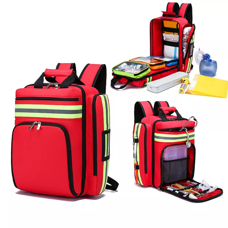 Large First Aid and Survival Backpack - RescueReady