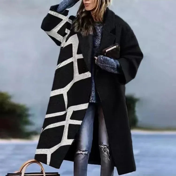 ChicOversized Coat - Stylish and Comfortable Coat for Any Occasion