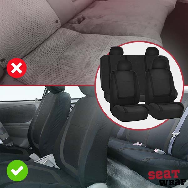9-Piece Universal Car Seat Cover Set – AutoLuxe