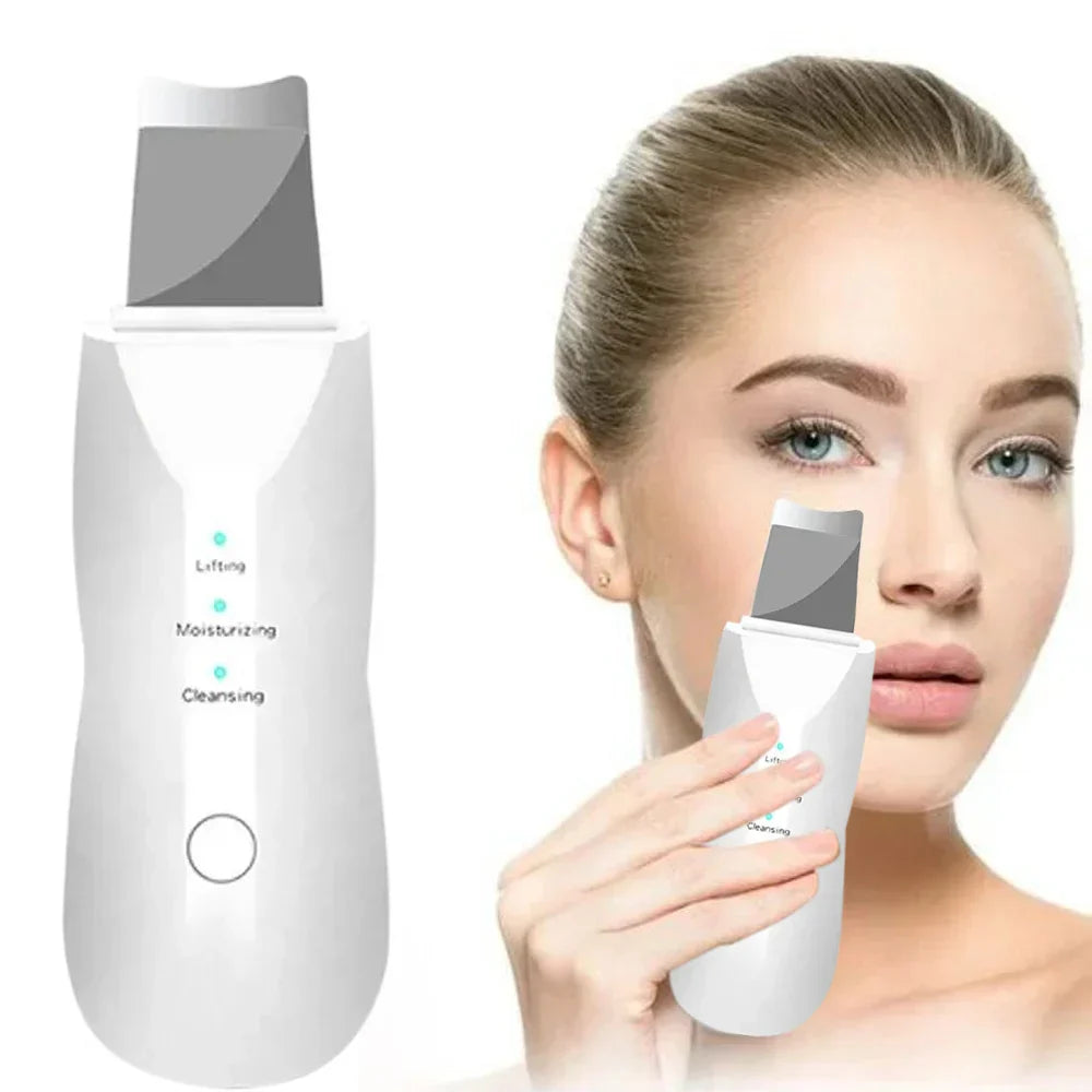 Dermaclean Ultrasonic Skin Scraper – For Deep Cleansing and Fresh Pores