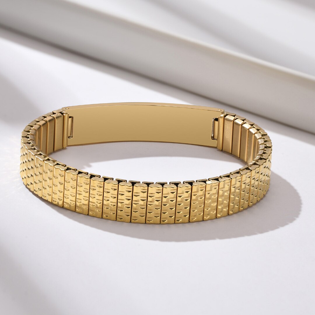 LifeSafe Medical Alert Bracelet | Customizable stainless steel ID bracelet for safety and style