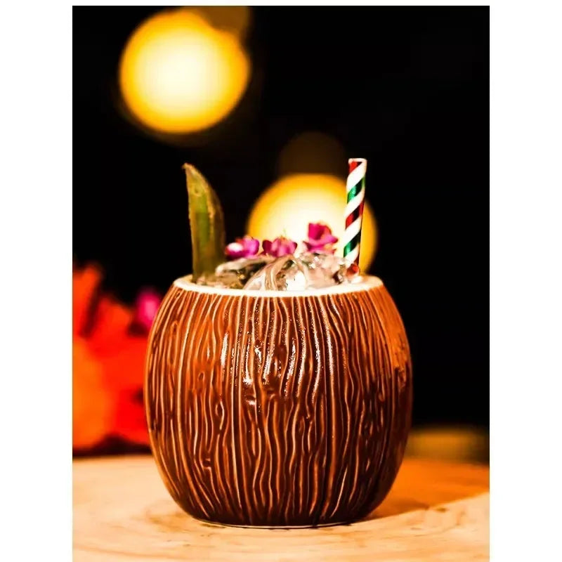 Tropical Tiki Mug - Playful and Exotic Drinking Experience
