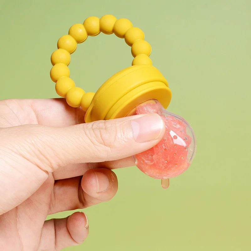 Fruit Teether for Babies – Safe Chewing & Learning to Eat Independently (Buy 1 Get 1 FREE Promotion)