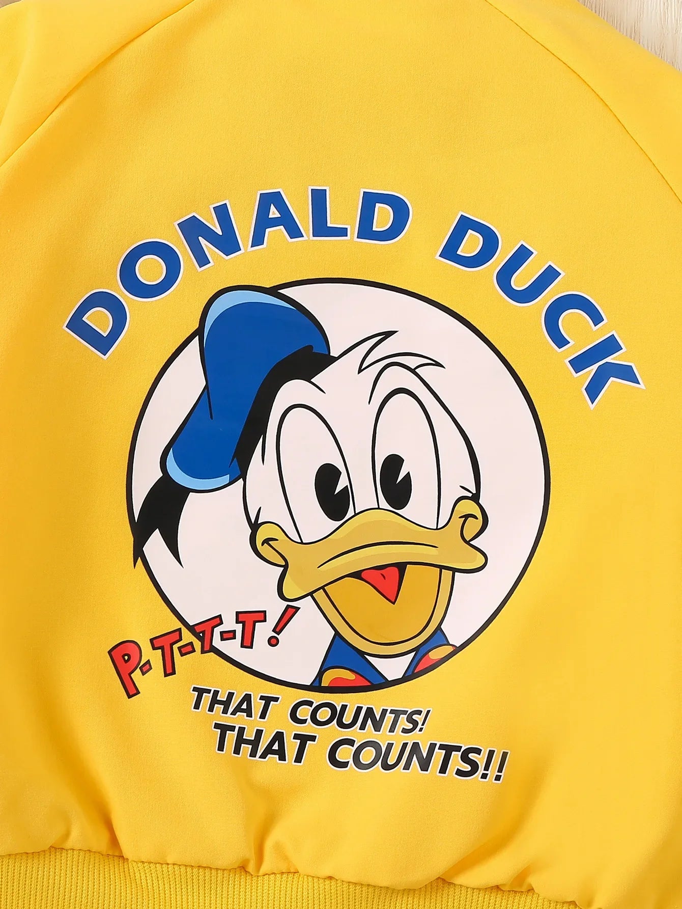 Baby Jacket with Donald Duck Print – Perfect Windbreaker for Spring and Autumn