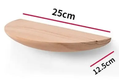 WoodVogue Semicircle Hanging Shelf | Premium wooden shelf for projector display & storage