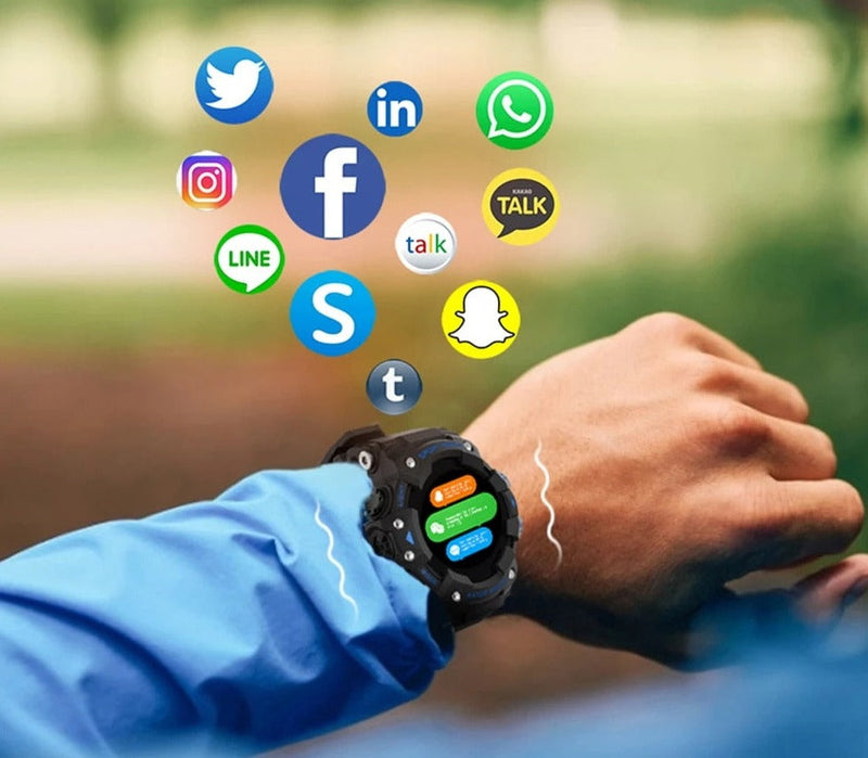 TrailBlaze - Multifunctional Smartwatch – Your Smart Assistant for Adventure and Fitness