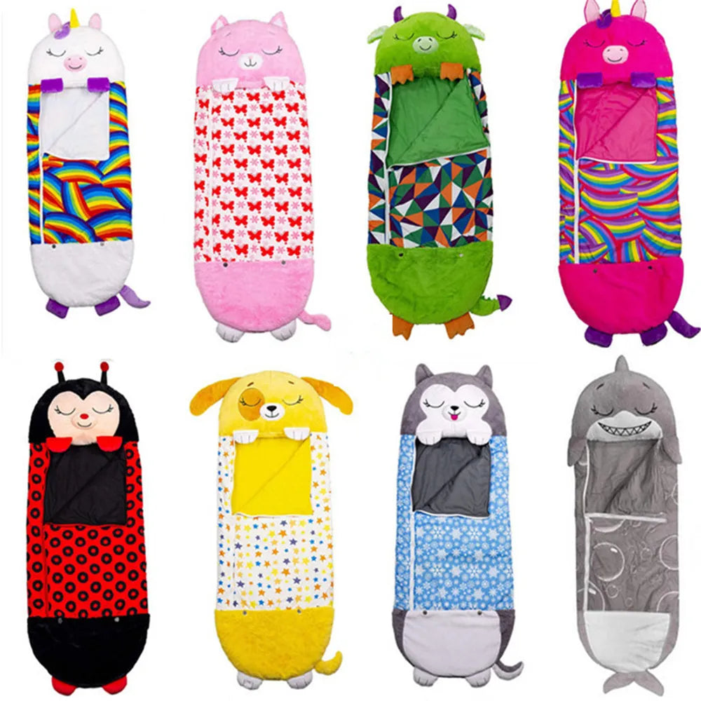 Foldable Children's Sleeping Bag in Animal Shape – Snoozi