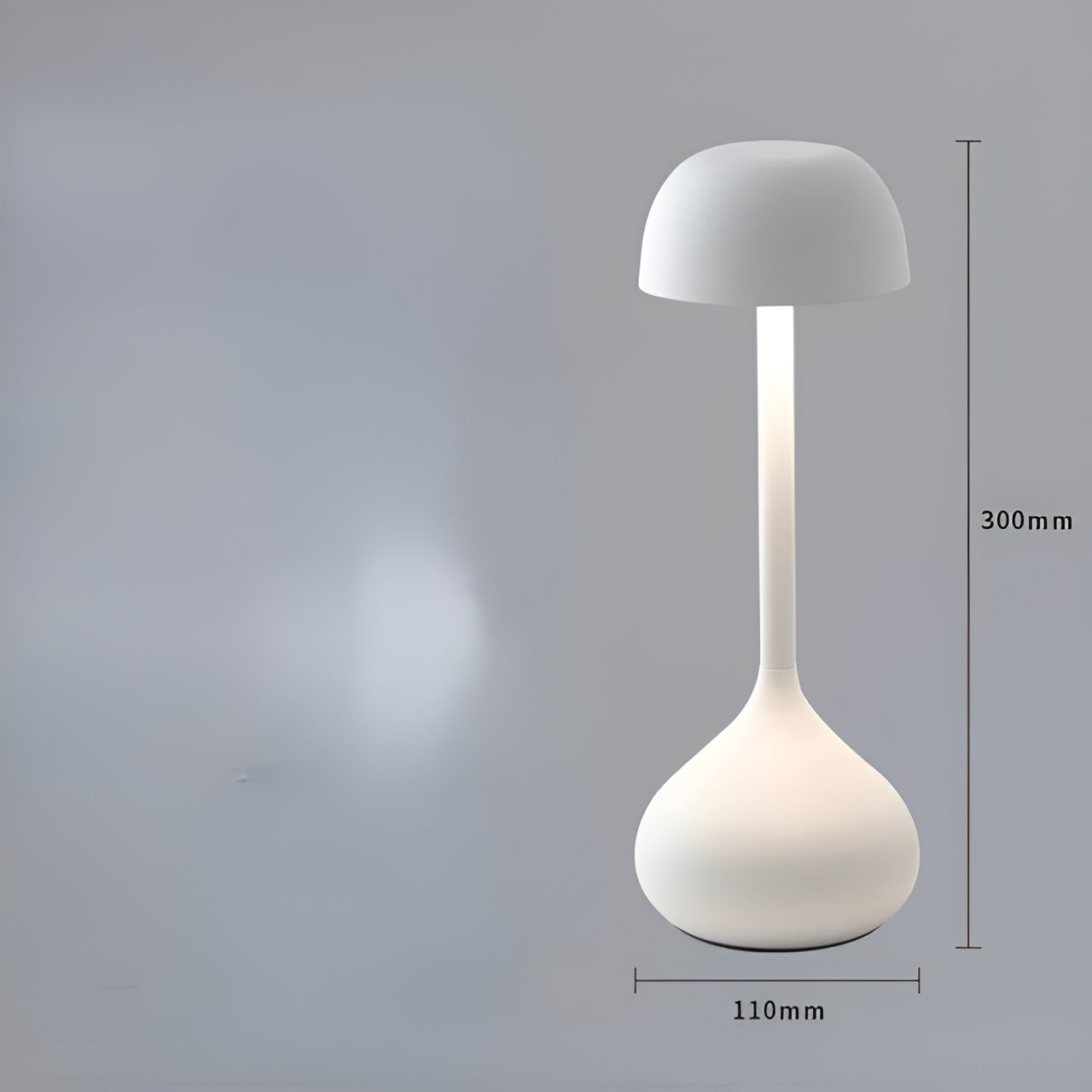 Wireless Dimmable Mushroom Table Lamp – GlowMush