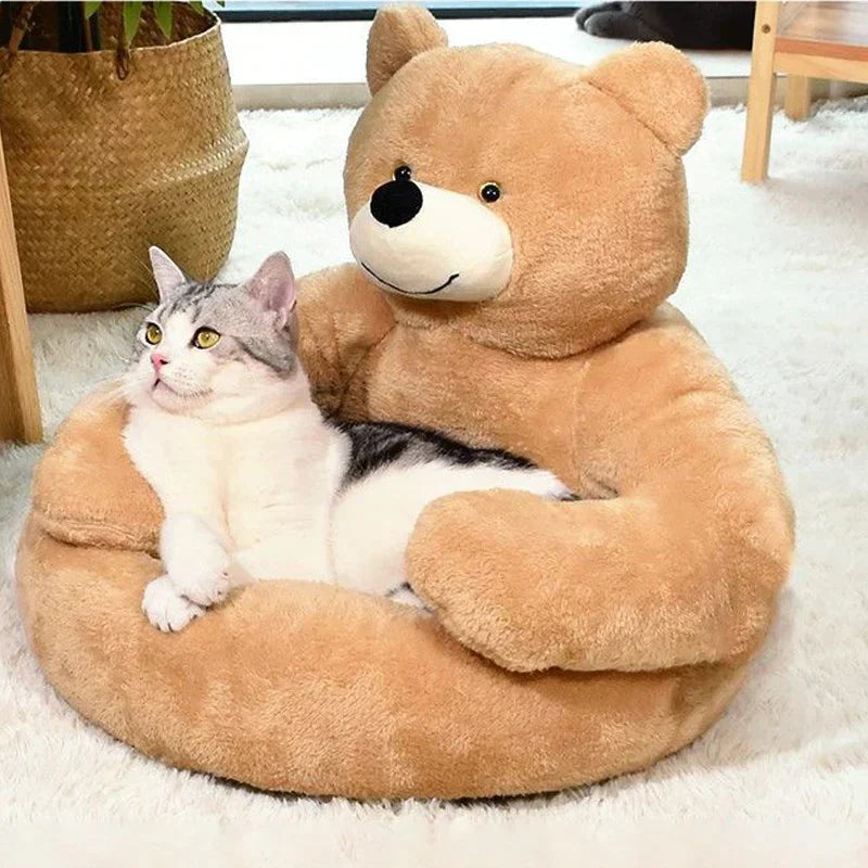 CuddleBear Cat Bed - For Ultimate Comfort and Coziness