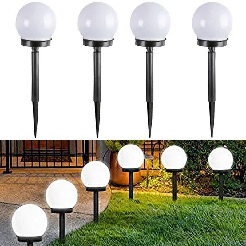 Solar Powered LED Garden Light - Energy Efficient and Weather Resistant for Outdoor Lighting
