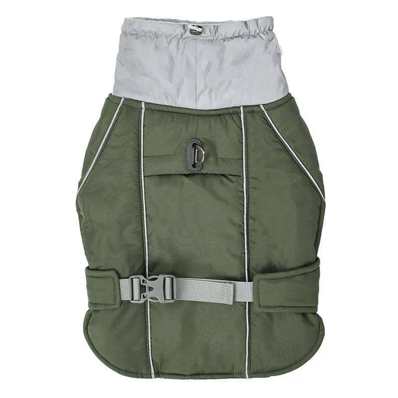 FurShield Winter Dog Jacket - Cotton Coat for Pets