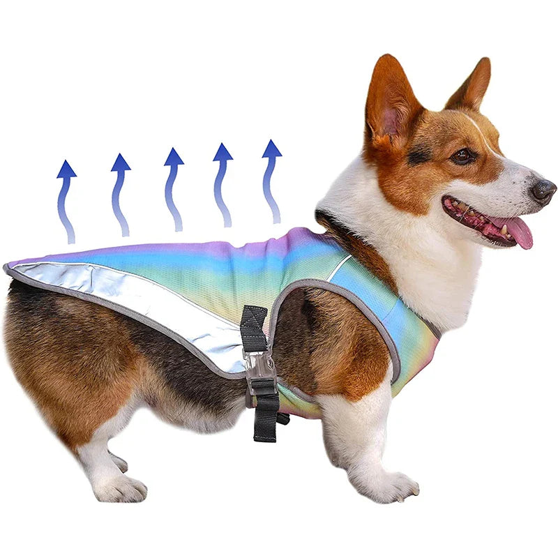 PawLux Ultra-Cool Dog Vest | Breathable Cooling and UV Protection for Hot Weather
