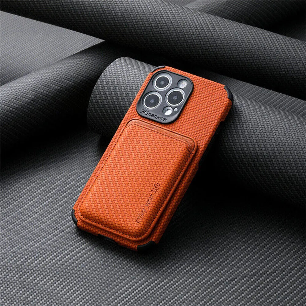 FiberDock - Wallet Case - FiberGuard - Carbon Fibre - Elegant & Protective