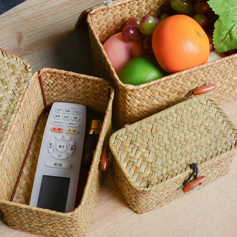 Natural Storage Basket Set - Handwoven and Stylish