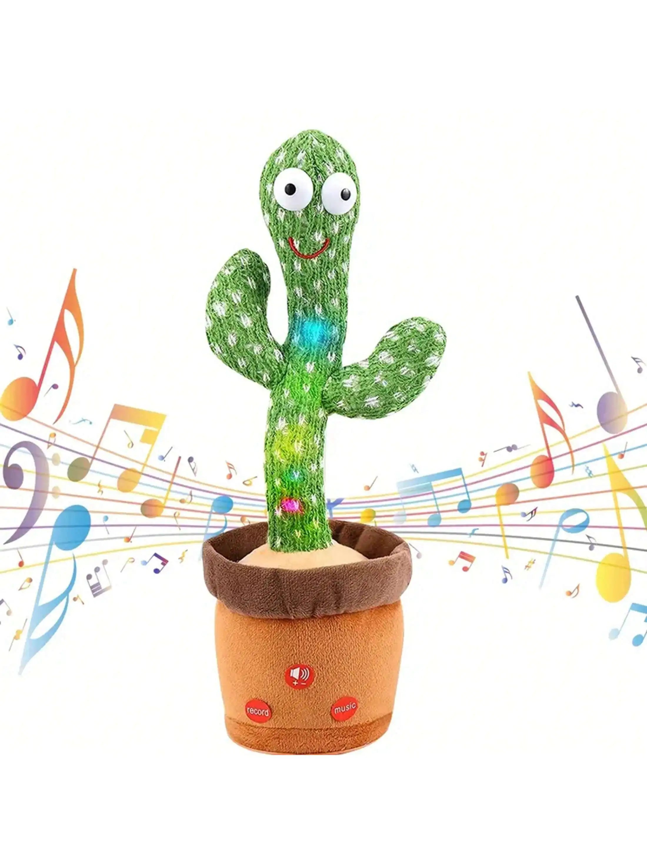 Dancing Cactus – Interactive Toy with Music and Light