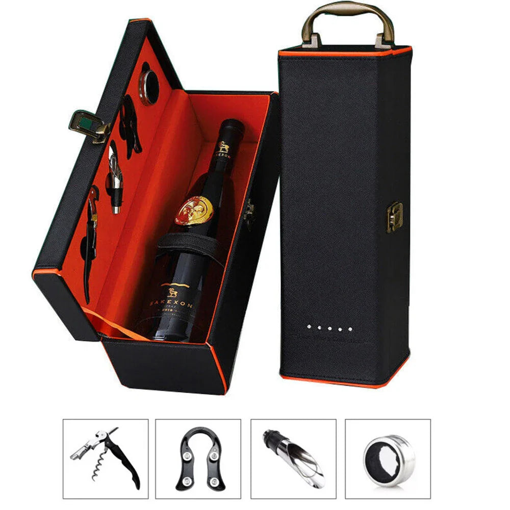 Luxury Wine Case - Stylish Storage for Wine and Accessories